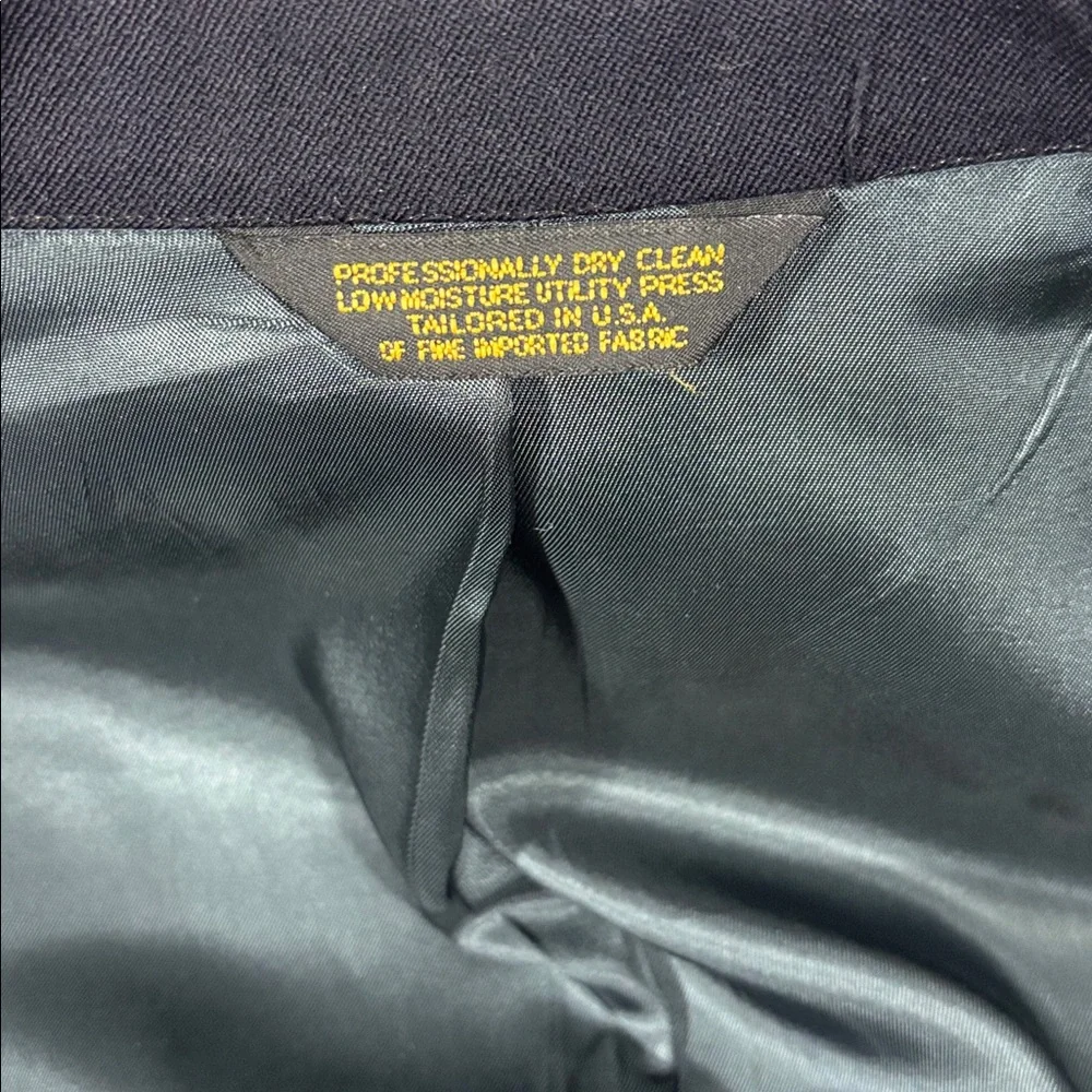 Nino Cerritos Rue Royale 100% Pure Wool Suit Coat 46R **